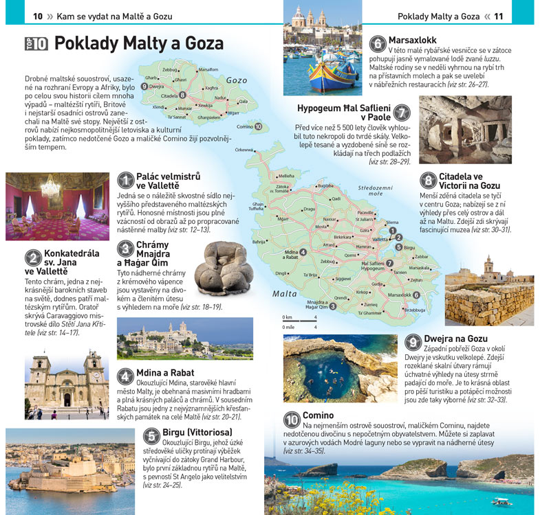 Malta a Gozo - TOP 10