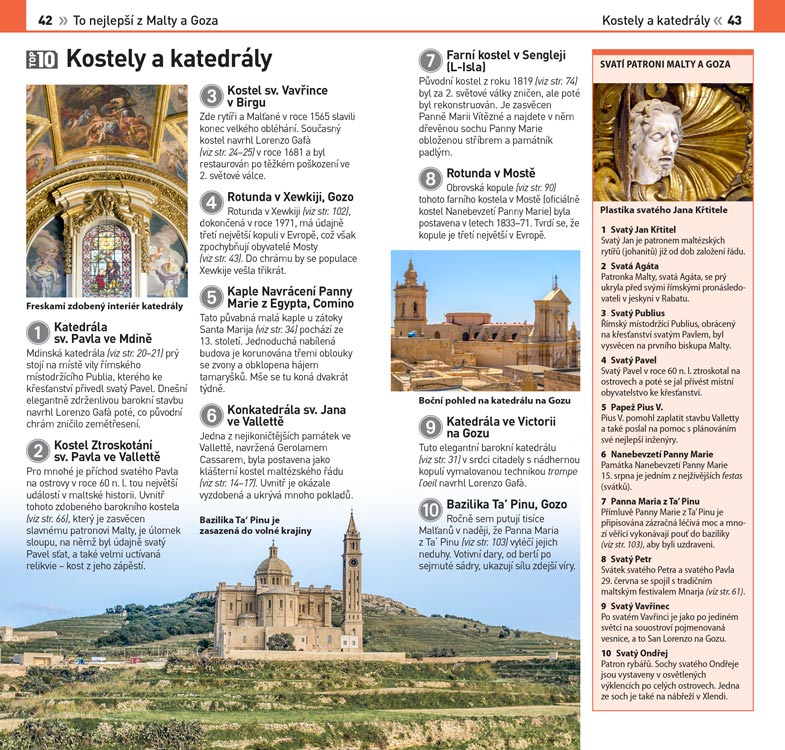 Malta a Gozo - TOP 10